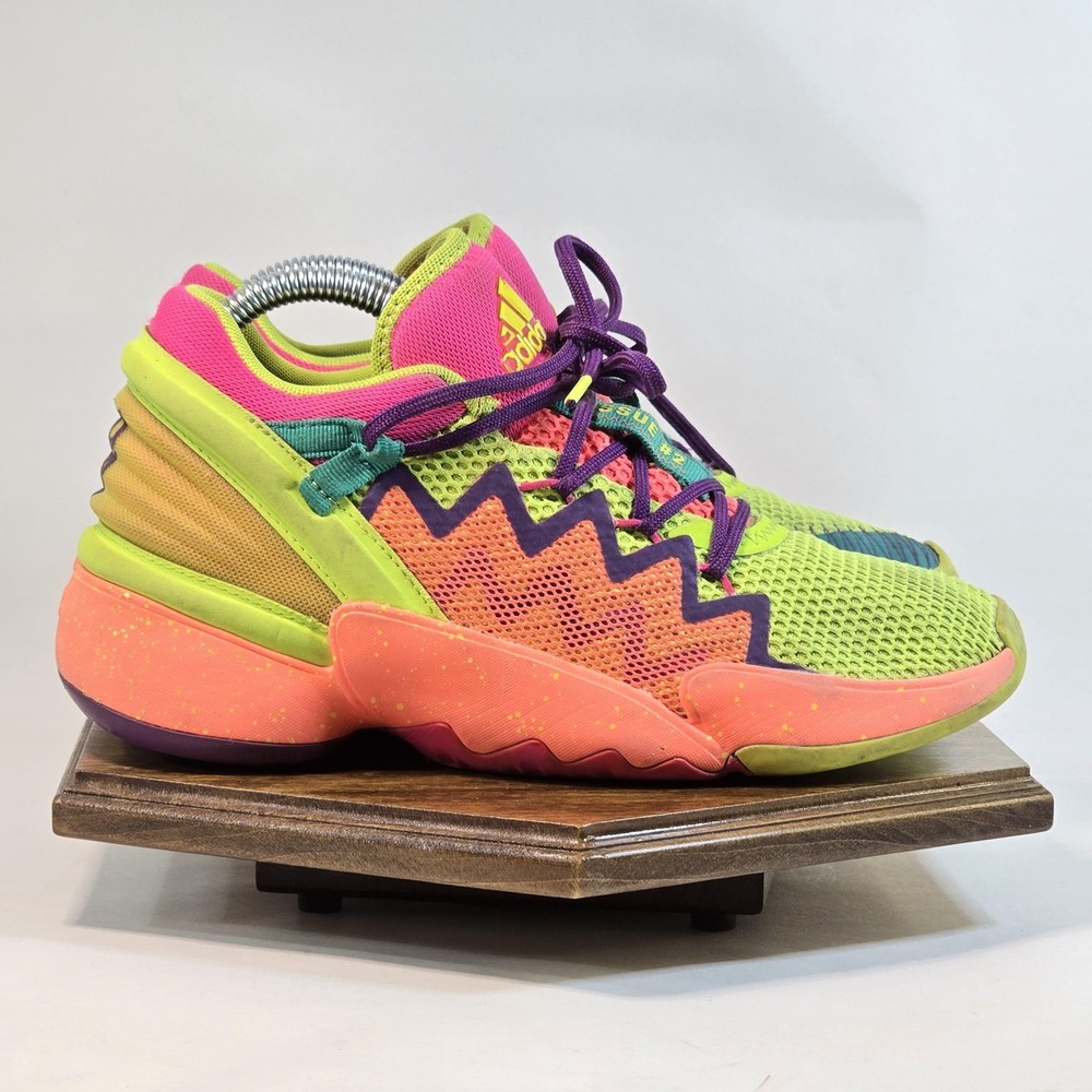 Adidas D.O.N. Issue #2 Shoes Mens Size 4.5 Multi Color Basketball Bounce FZ1425